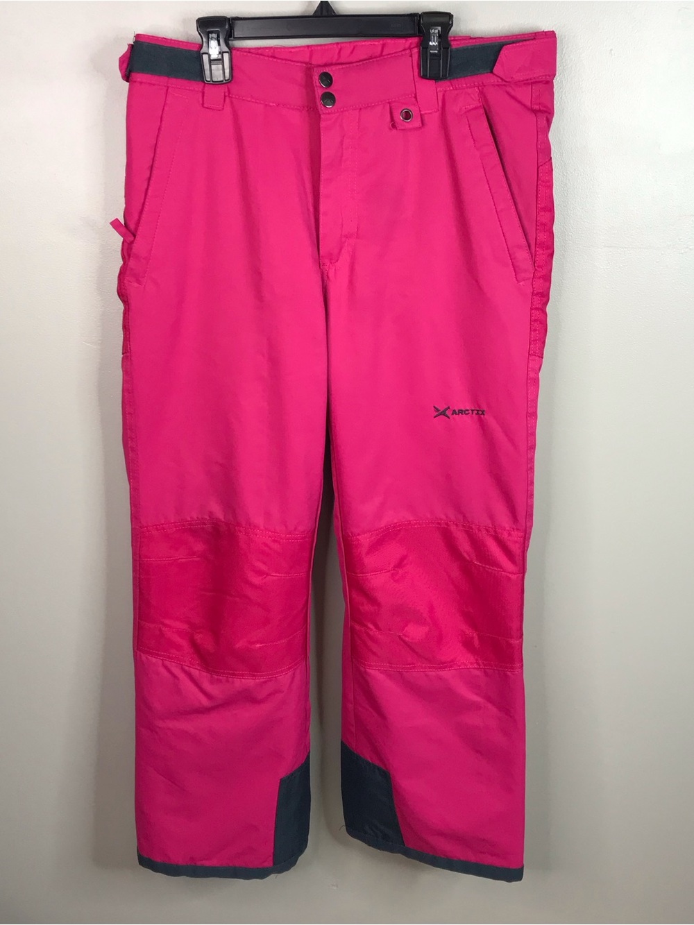 Arctix Kids Hot Pink Snow Pants with Dark Trim Size Large